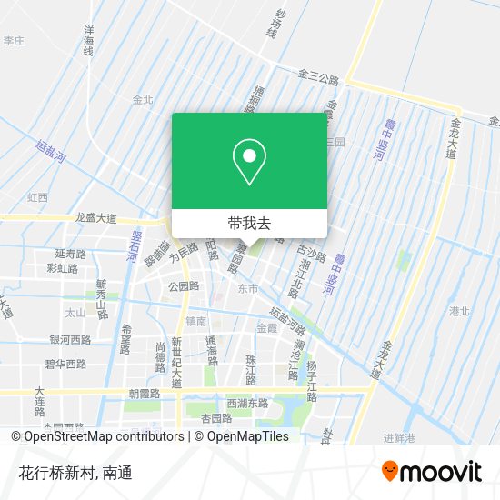 花行桥新村地图
