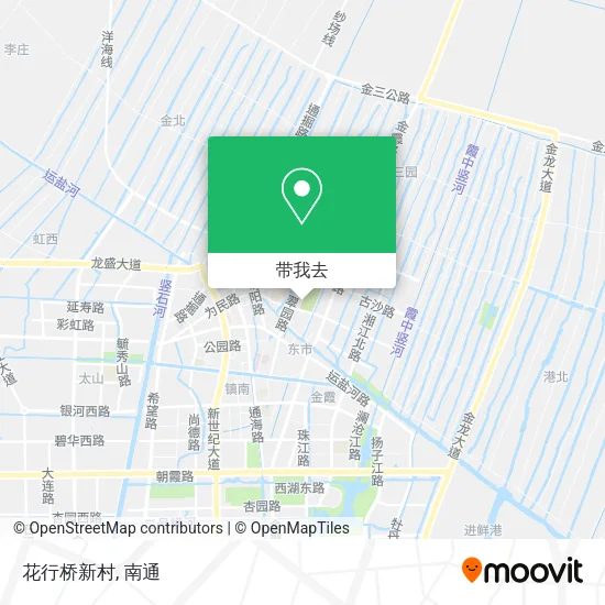 花行桥新村地图