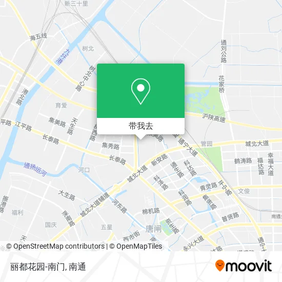 丽都花园-南门地图