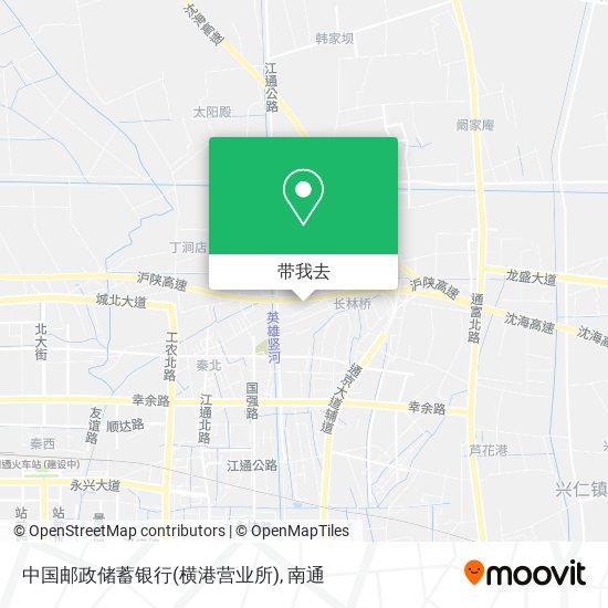 中国邮政储蓄银行(横港营业所)地图