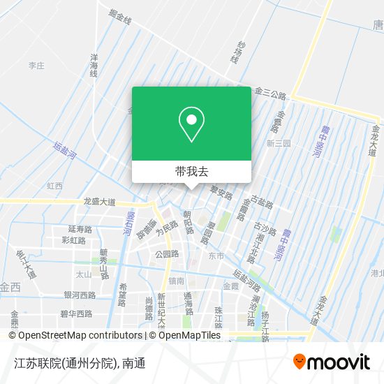 江苏联院(通州分院)地图