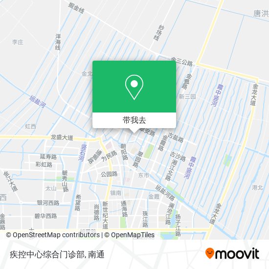 疾控中心综合门诊部地图