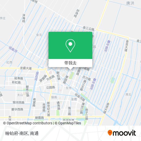 翰铂府-南区地图