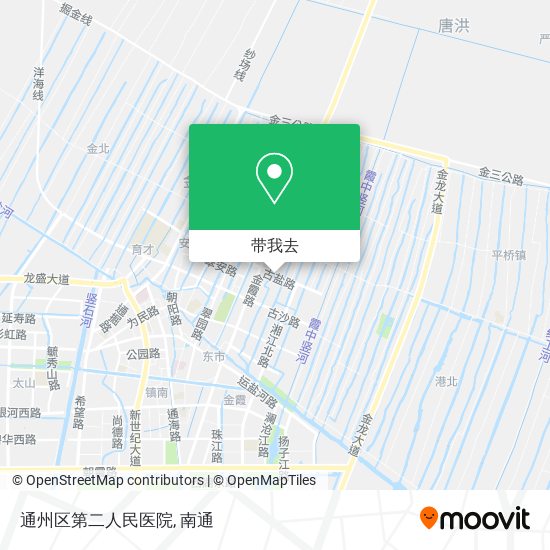 通州区第二人民医院地图