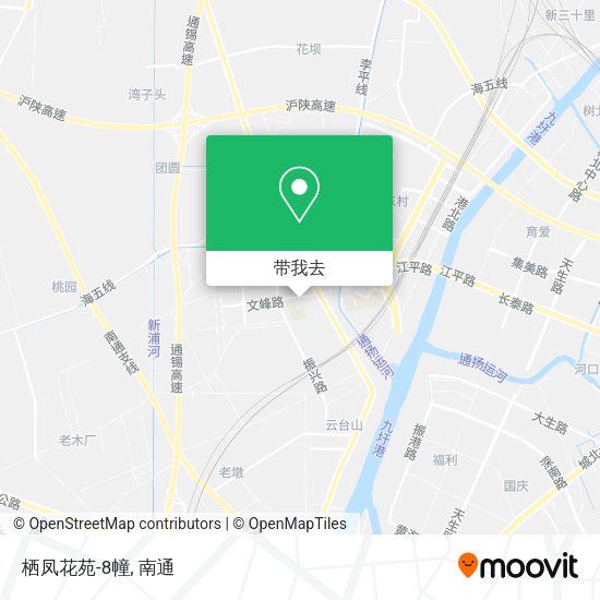 栖凤花苑-8幢地图