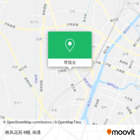 栖凤花苑-8幢地图