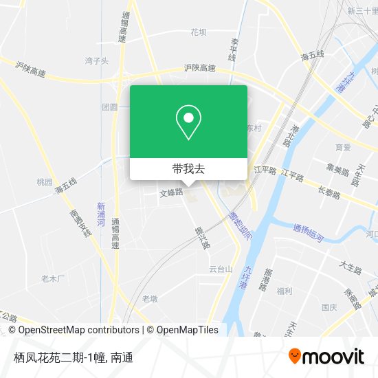 栖凤花苑二期-1幢地图