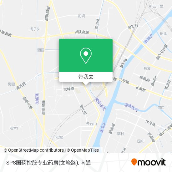 SPS国药控股专业药房(文峰路)地图