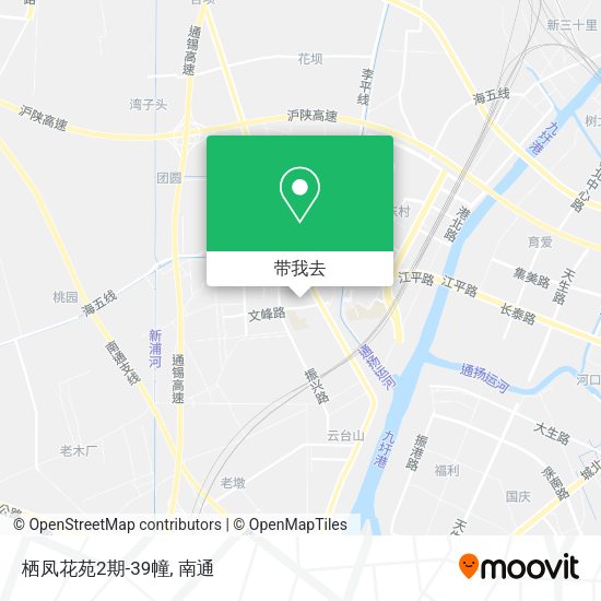 栖凤花苑2期-39幢地图