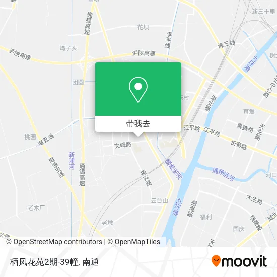 栖凤花苑2期-39幢地图