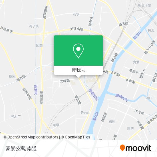 豪景公寓地图