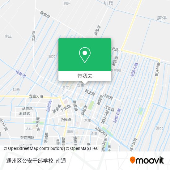 通州区公安干部学校地图