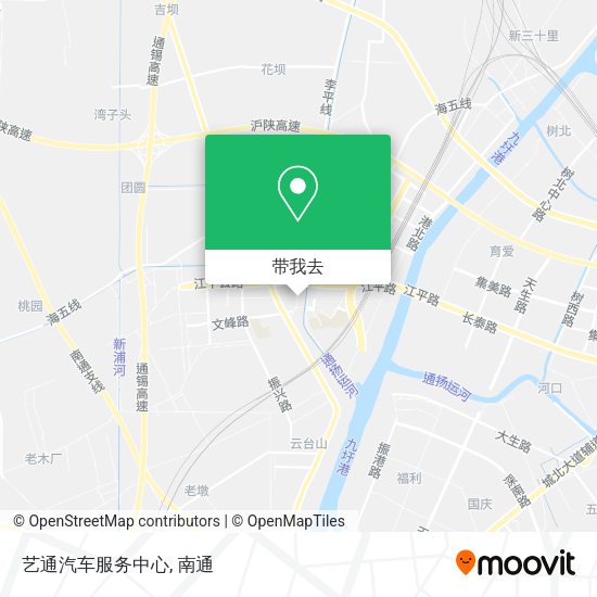 艺通汽车服务中心地图