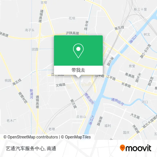 艺通汽车服务中心地图