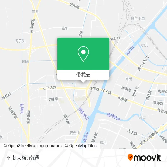 平潮大桥地图