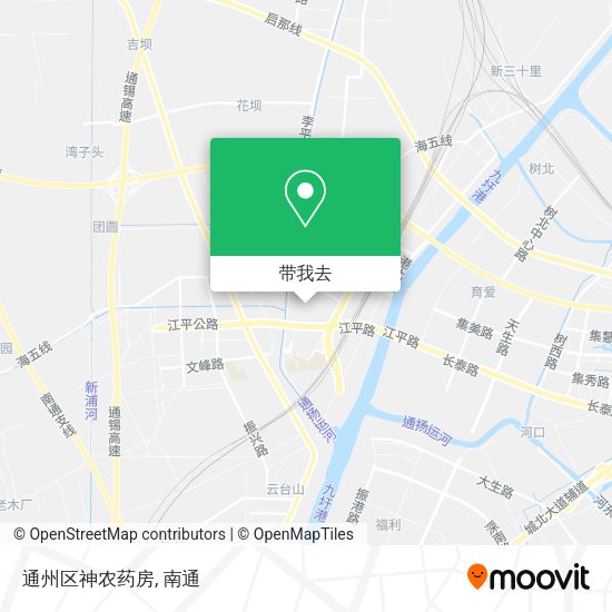 通州区神农药房地图