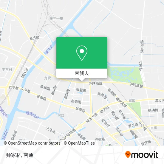 帅家桥地图