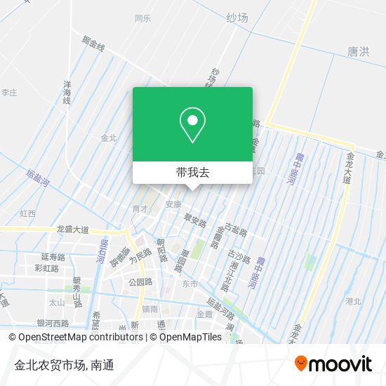 金北农贸市场地图