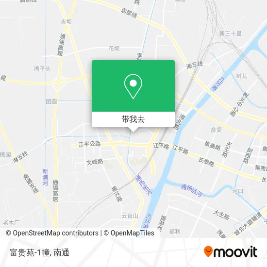 富贵苑-1幢地图
