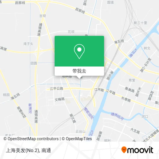 上海美发(No.2)地图