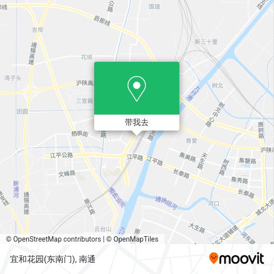 宜和花园(东南门)地图