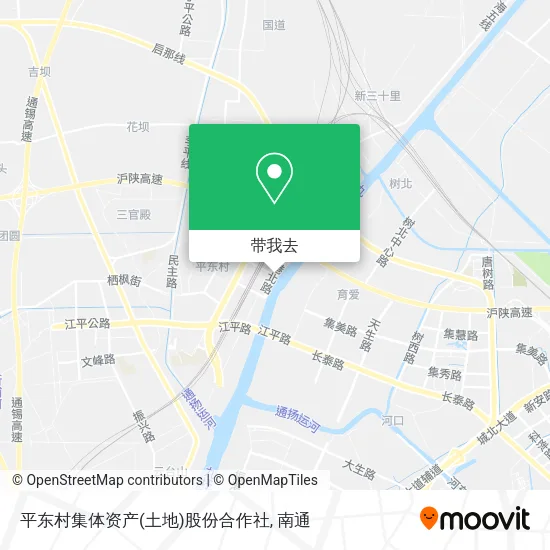 平东村集体资产(土地)股份合作社地图