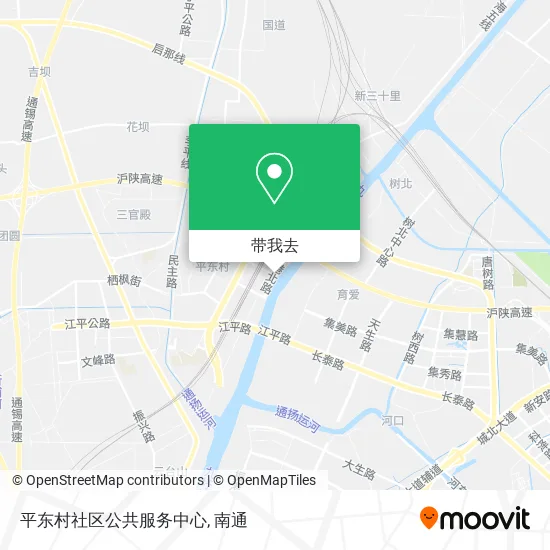 平东村社区公共服务中心地图