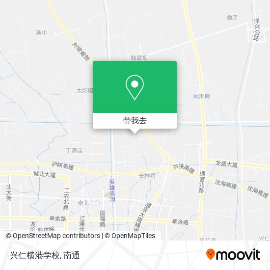 兴仁横港学校地图