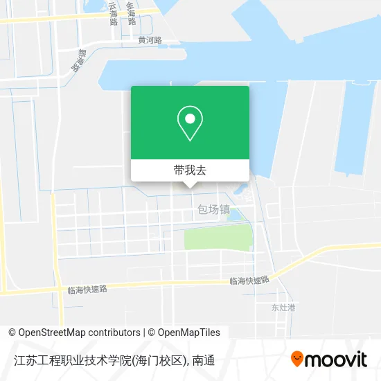 江苏工程职业技术学院(海门校区)地图