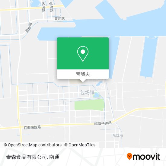 泰森食品有限公司地图
