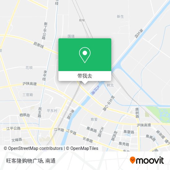 旺客隆购物广场地图