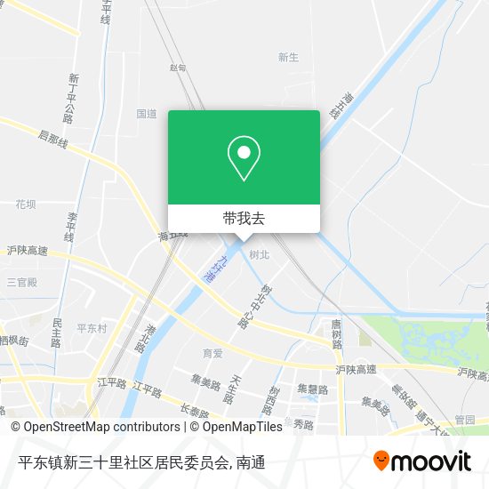 平东镇新三十里社区居民委员会地图