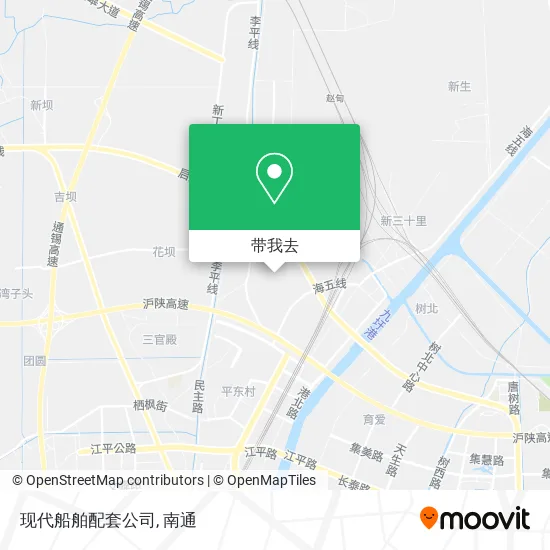 现代船舶配套公司地图