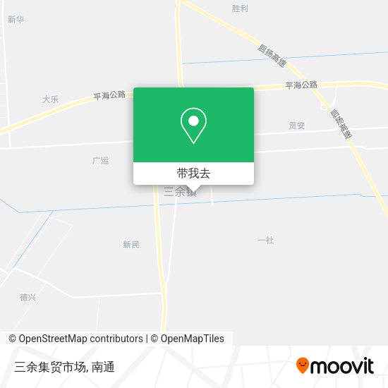 三余集贸市场地图