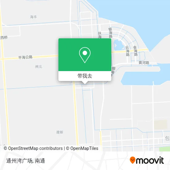 通州湾广场地图