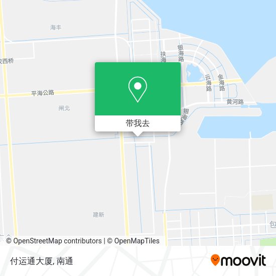 付运通大厦地图