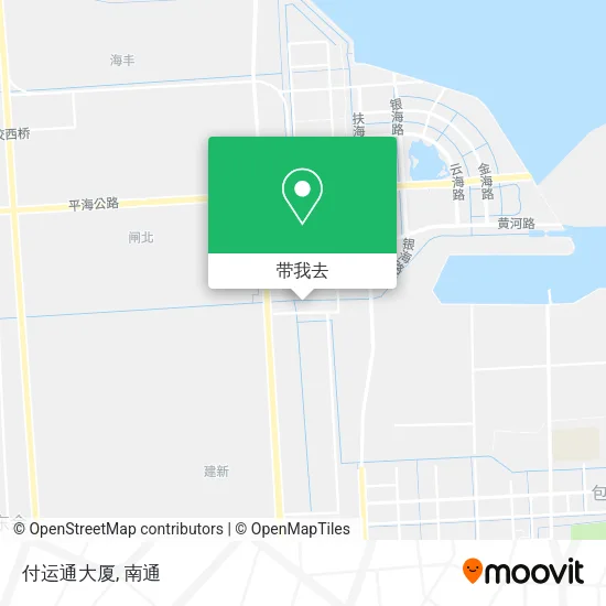 付运通大厦地图