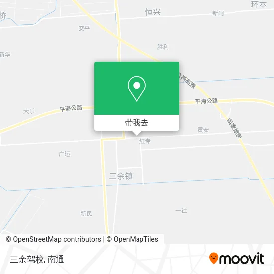 三余驾校地图