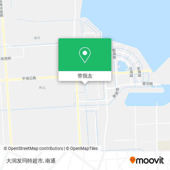 大润发玛特超市地图