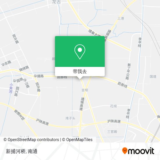 新捕河桥地图