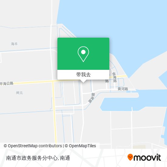 南通市政务服务分中心地图