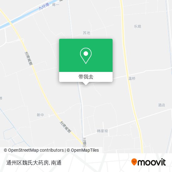通州区魏氏大药房地图