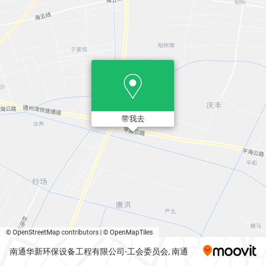 南通华新环保设备工程有限公司-工会委员会地图