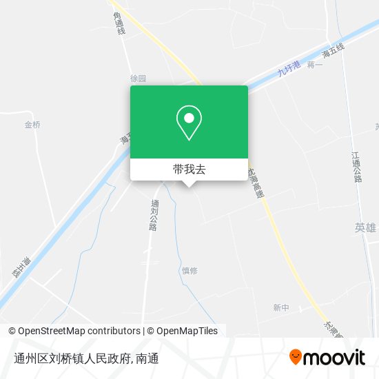 通州区刘桥镇人民政府地图