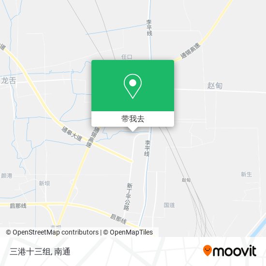 三港十三组地图