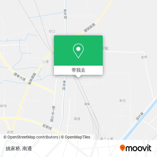 姚家桥地图