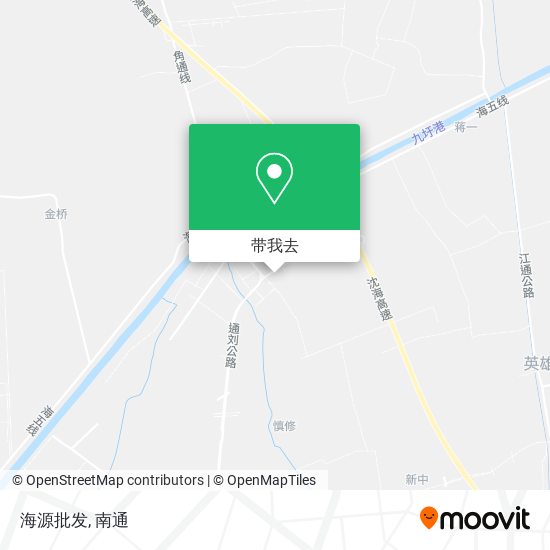 海源批发地图