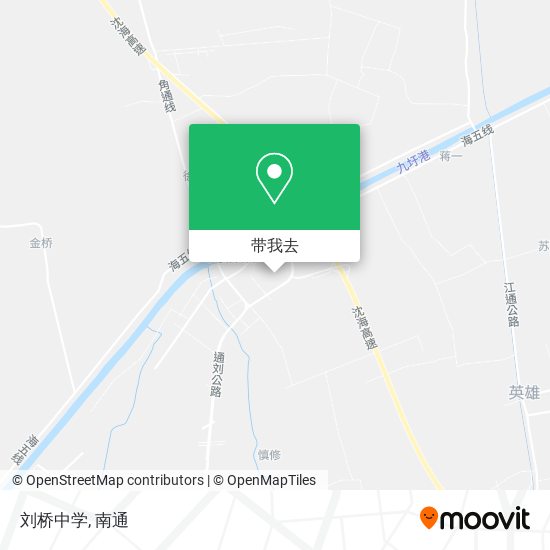 刘桥中学地图