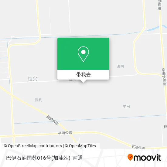 巴伊石油国苏016号(加油站)地图