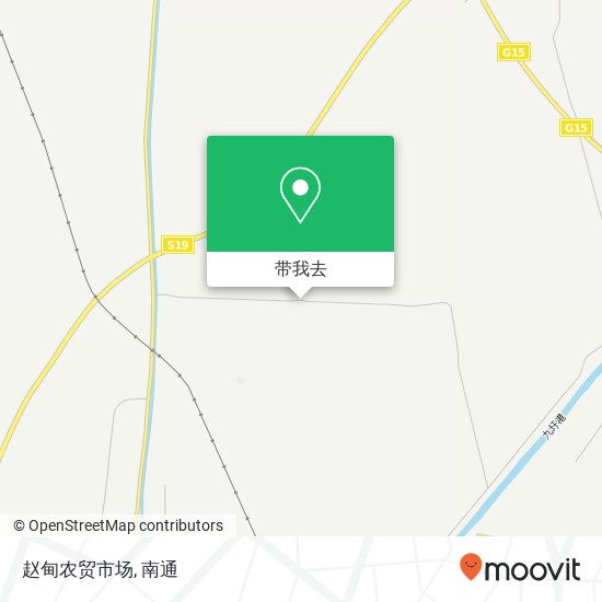 赵甸农贸市场地图